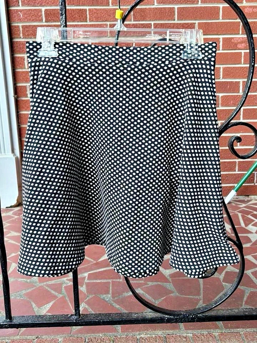 Polka Dot A-Line Skirt